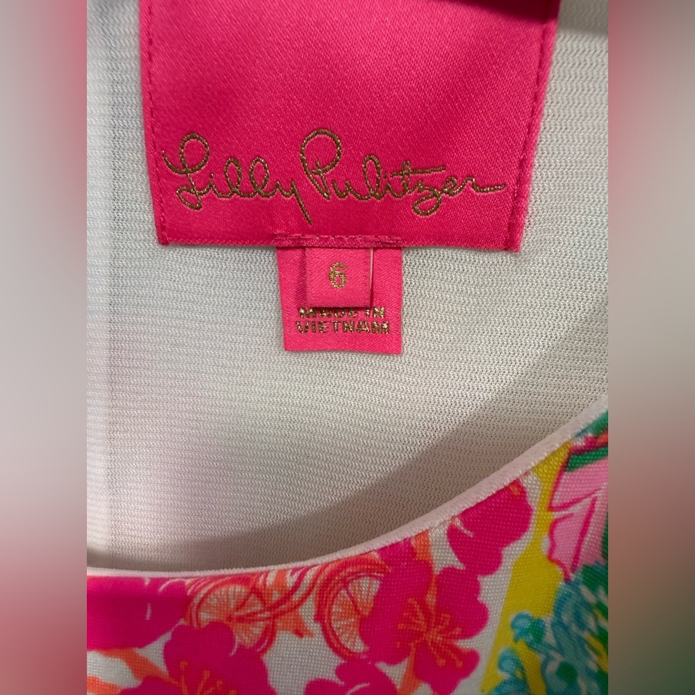 Lilly Pulitzer Multicolor Patchwork State of Mind Romper - Picture 3 of 12
